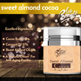 Bleu Beaute Sweet Almond Cocoa Body Butter Moisturizing, Skin Nourishing ideal for Stretch Marks - Skin Care cream (*)