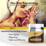 Aloe Shea Rejuvenating Body Cream - Hydrating and Moisturizing - face and body cream (*)