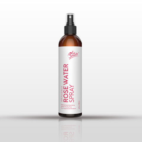 ROSE WATER - 100% Pure Facial Toner and cleanser with a Floral Scent ( 4 Oz sprayer) (*)